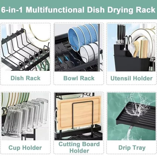 🔥50% OFF🔥Premium 2-Tier Dish Rack