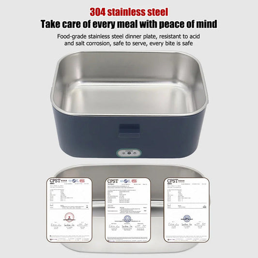 🔥🍱Portable Electric Lunch Box Food Heater Set