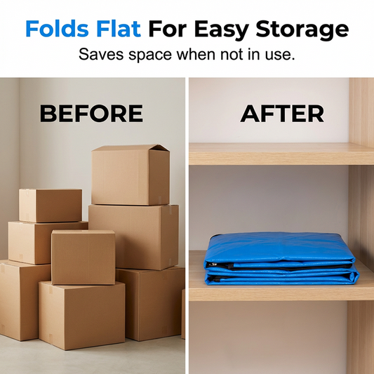 📦 Collapsible Storage and Moving Bag🏆Heavy-Duty • Extra-Large • Reusable ✅️
