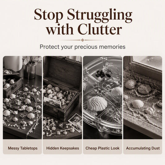 🐢Creative Wood Sea Turtle Shell Organizer