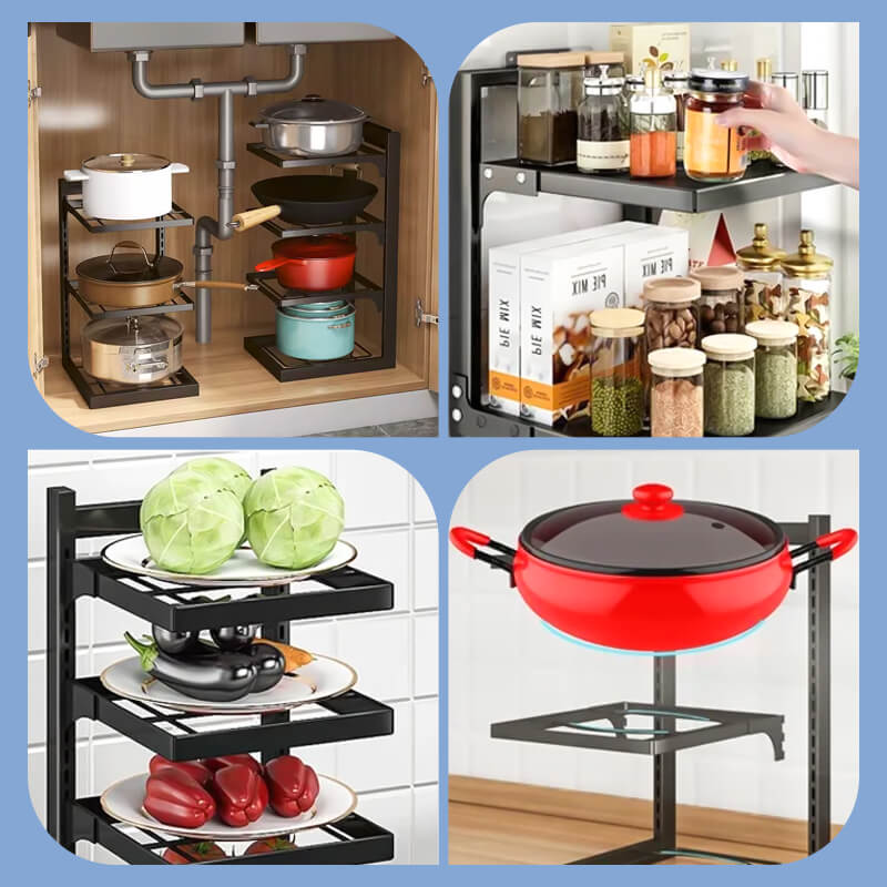 🔥Multipurpose kitchen shelves