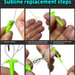 Anti-tangle Tandem Fishing Hooks with Organizer