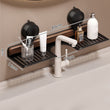 💥 Walnut Suction Cup Bathroom Shelf