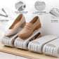 Shoe Storage Rack – Space-Saving Double Deck, Adjustable Grooves – Eco-Friendly PP, Easy Clean – Closet Essential! 🛡️💨