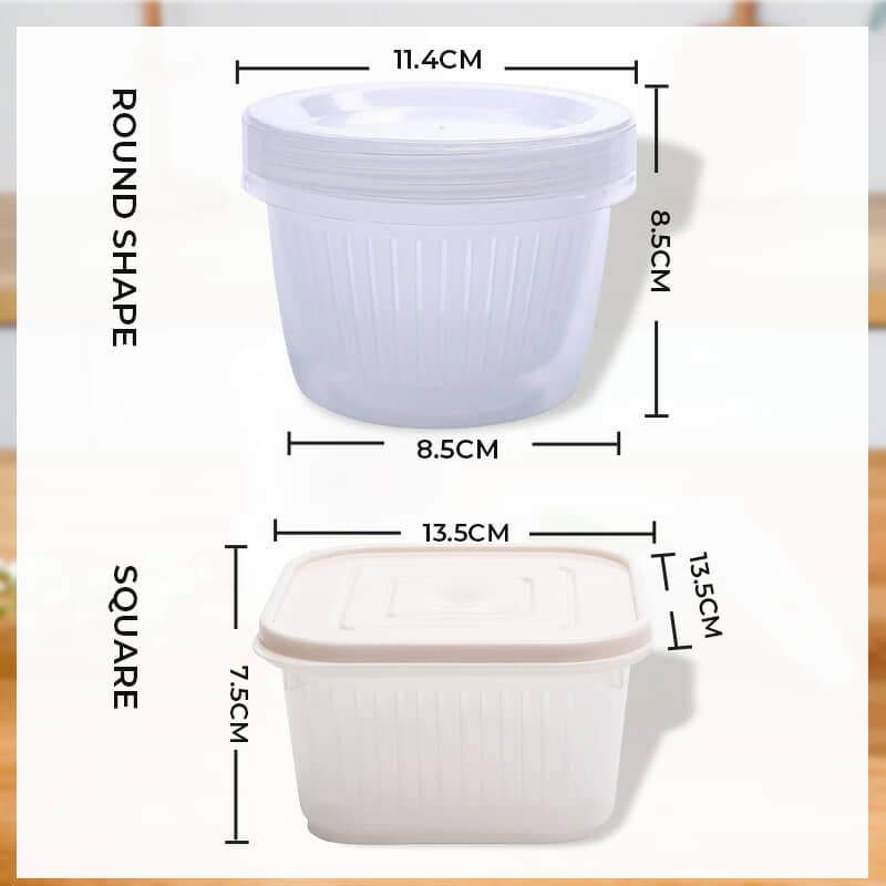 Multilayer Drain Food Preservation Box