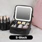 Flawless Makeup Anywhere – Portable LED Mirror Makeup Bag!✨