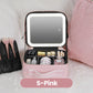 Flawless Makeup Anywhere – Portable LED Mirror Makeup Bag!✨