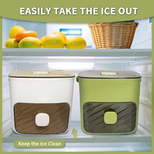 ❄️Portable Ice Maker with Lid and Storage Box🧊