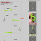 Anti-tangle Tandem Fishing Hooks with Organizer