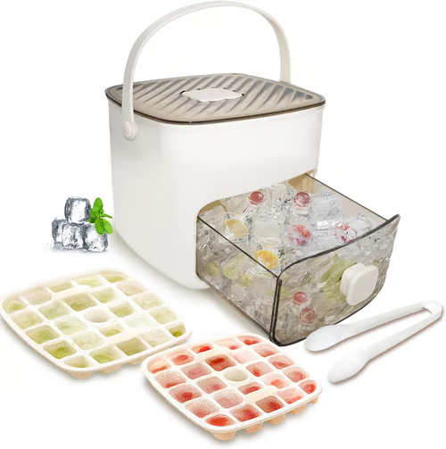 ❄️Portable Ice Maker with Lid and Storage Box🧊