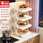 🍽️ 📦 4-Tier Bowl Storage Rack – Foldable, Stable & Maximizes Your Kitchen Space