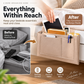 🛏️Bedside Hanging Storage Bag‑Multi‑Pocket Bed Caddy Organizer, Felt Hanging Pouch for Dorm Bunk Bed Hold Tablet Book Phone Stationery