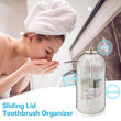 🏡✨Sliding Lid Toothbrush Organizer