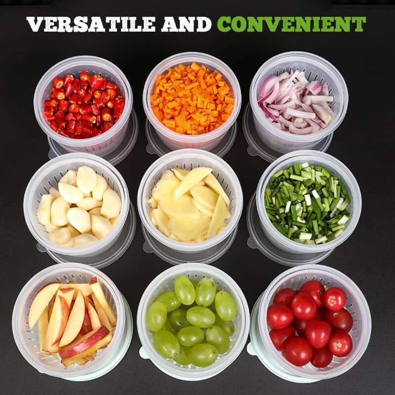Multilayer Drain Food Preservation Box