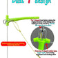 Anti-tangle Tandem Fishing Hooks with Organizer