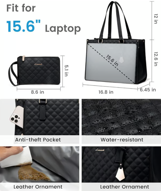 🔥3 in 1 Lunch Tote Bag for Women🎁Free Matching Wallet⏰
