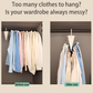 Multifunctional Triangle Closet Organizer