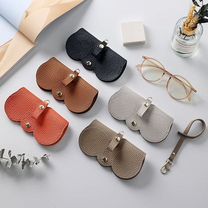 ✨HOT SALE ✨Soft Leather Sunglasses Bag👓️
