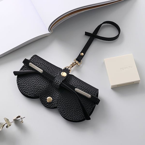 ✨HOT SALE ✨Soft Leather Sunglasses Bag👓️