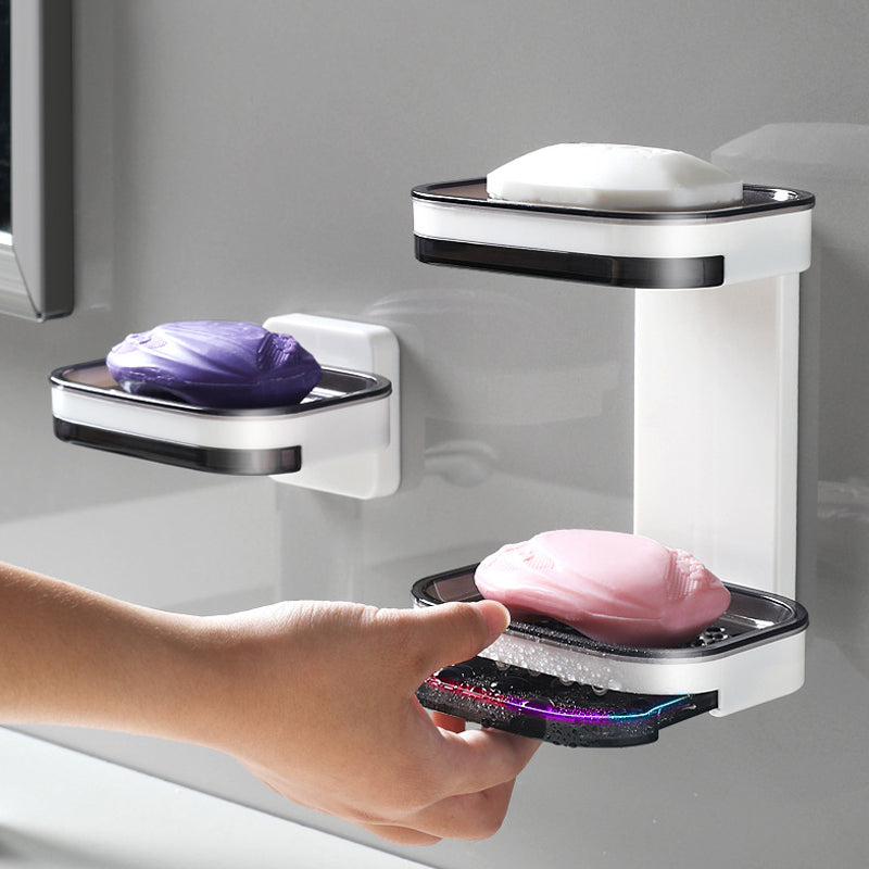 🧼 Self-Draining Soap Dish – No-Drill & Quick-Dry