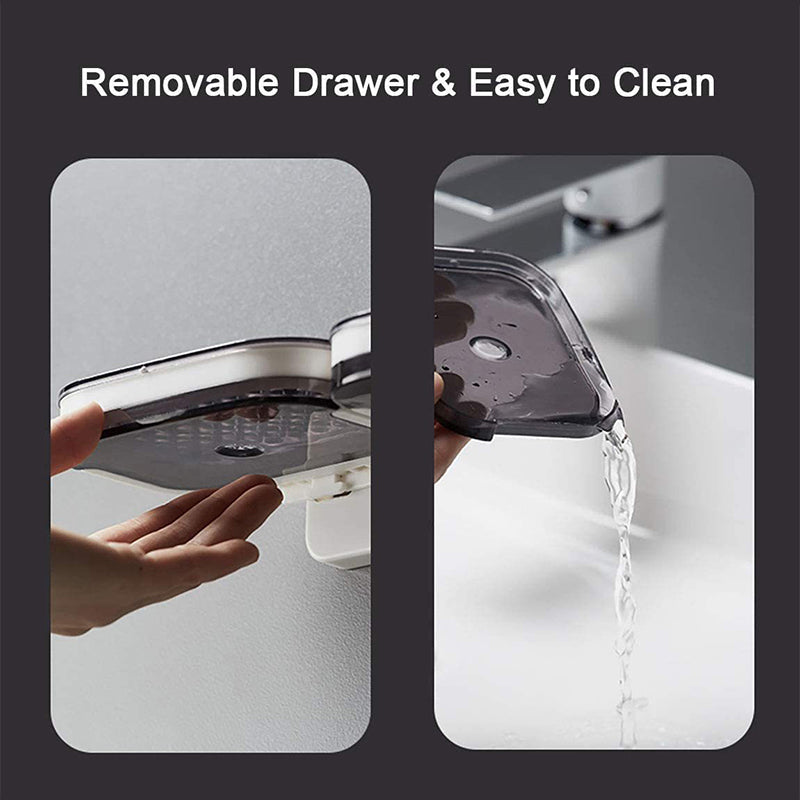 🧼 Self-Draining Soap Dish – No-Drill & Quick-Dry