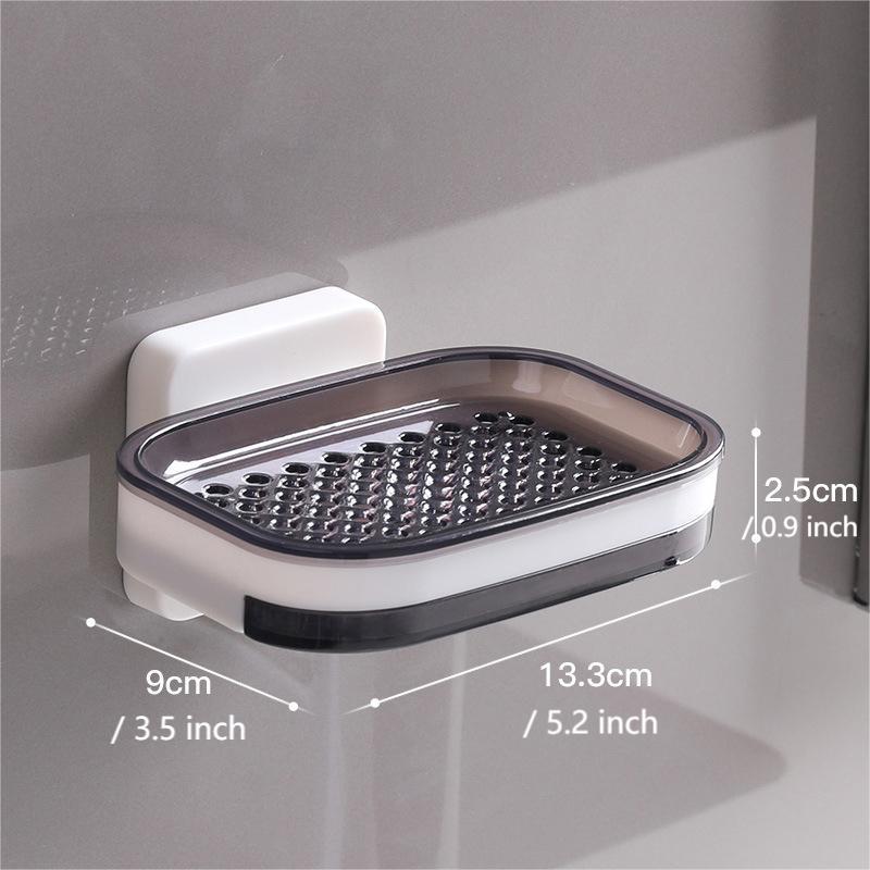 🧼 Self-Draining Soap Dish – No-Drill & Quick-Dry