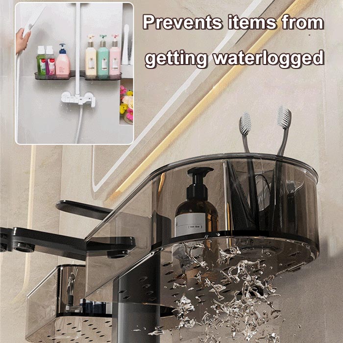 🔥HOT SALE🔥Suction Cup Bathroom Storage Rack
