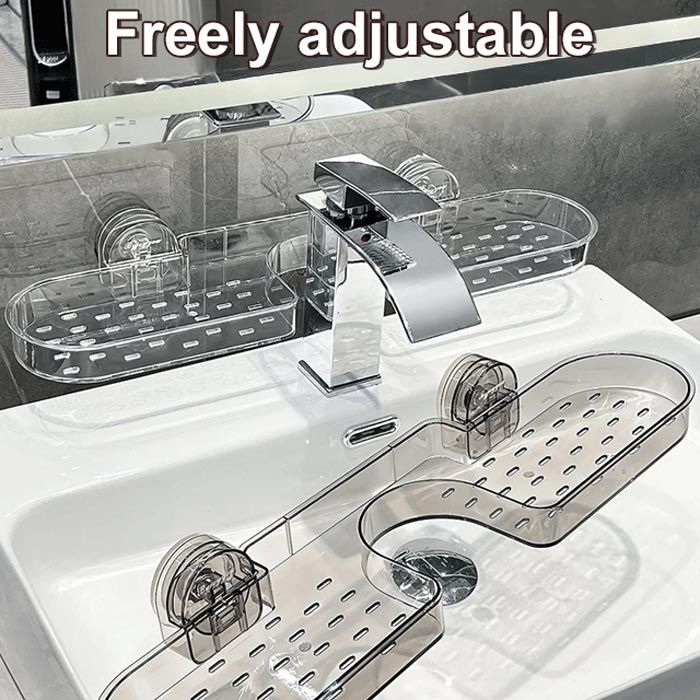 🔥HOT SALE🔥Suction Cup Bathroom Storage Rack