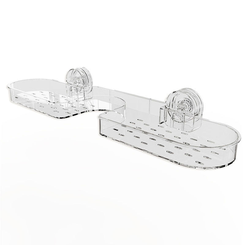 🔥HOT SALE🔥Suction Cup Bathroom Storage Rack
