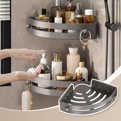 ✨Corner Shower Shelf without Drilling with Hooks