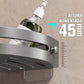✨Corner Shower Shelf without Drilling with Hooks