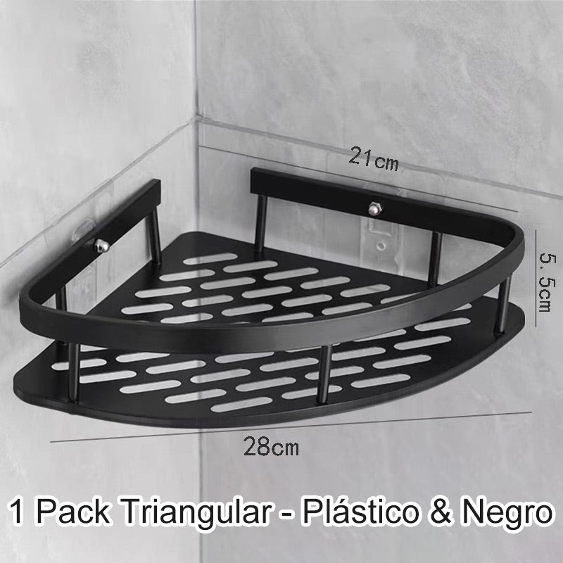 ✨Corner Shower Shelf without Drilling with Hooks