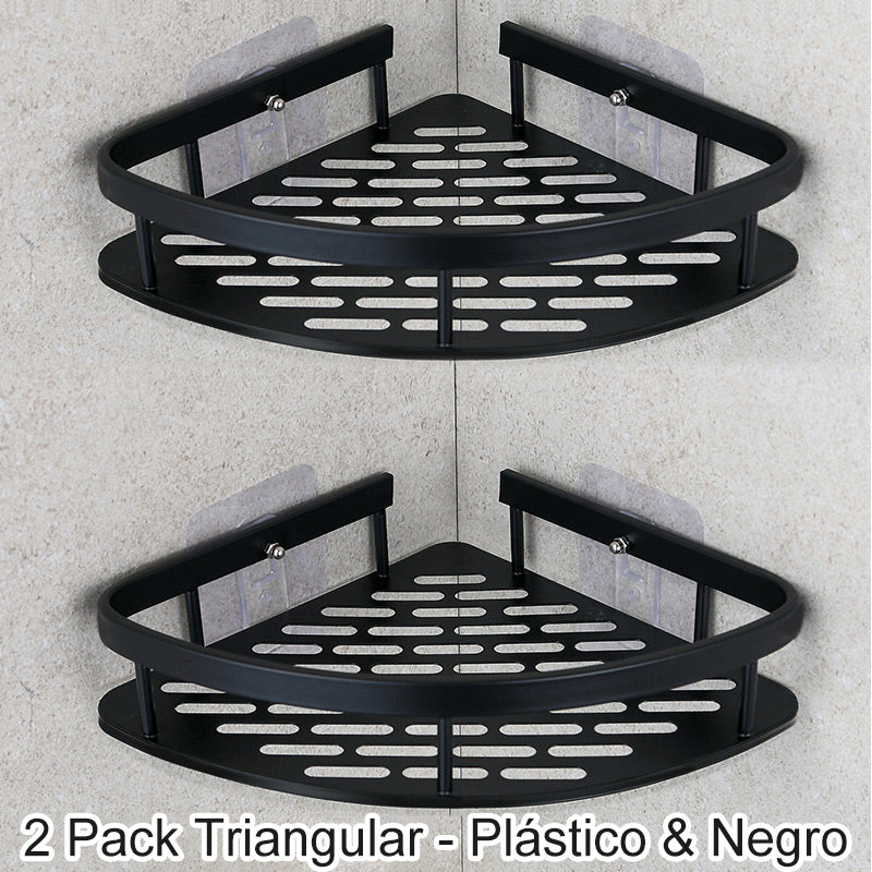 ✨Corner Shower Shelf without Drilling with Hooks