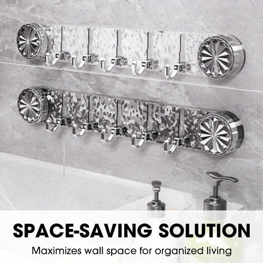 BUY 2 GET 1 FREE! 🛠️ Stylish Wall Hook Organizer – Space Saving, Rust Proof & Easy Install ✨