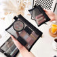 🔥 Portable Mesh Cosmetics Storage Bag