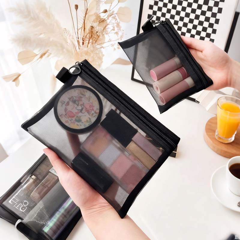 🔥 Portable Mesh Cosmetics Storage Bag