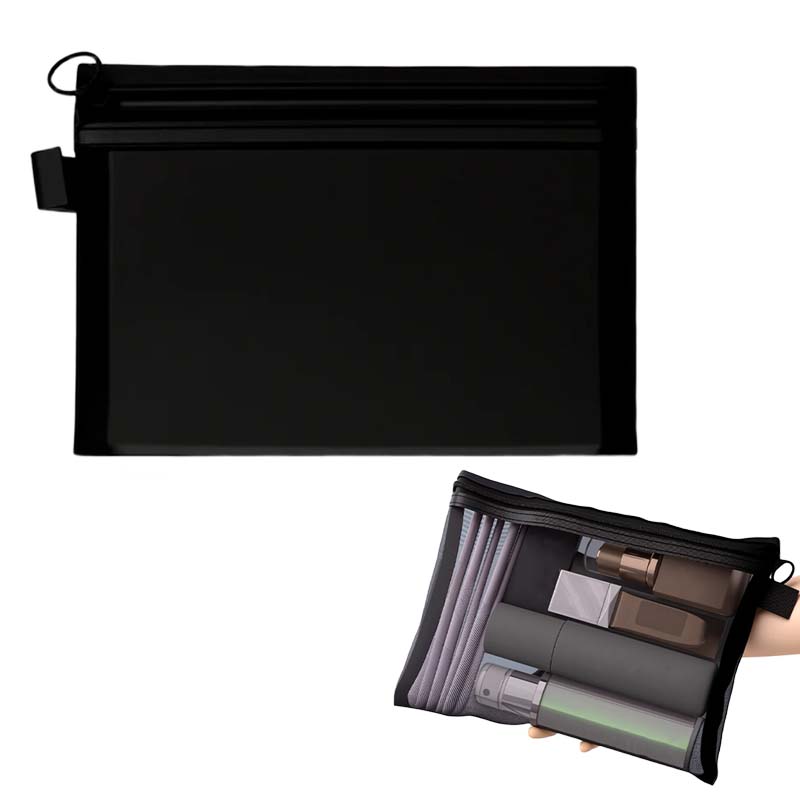 🔥 Portable Mesh Cosmetics Storage Bag