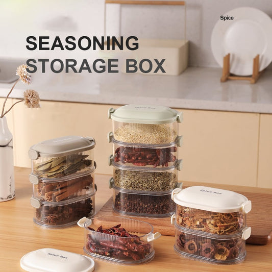 🔥Multi-layer Seasoning Storage Box
