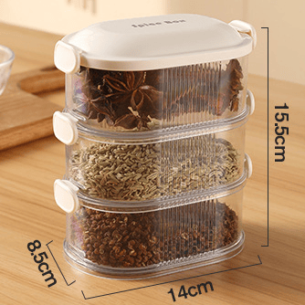 🔥Multi-layer Seasoning Storage Box