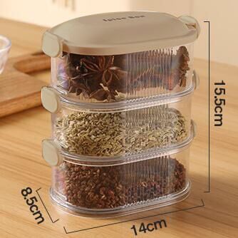 🔥Multi-layer Seasoning Storage Box