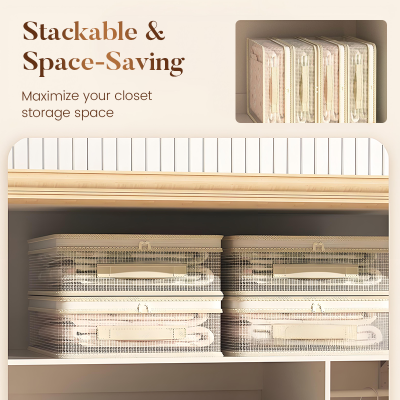 🧡BUY 1 GET 1 FREE🧡See-Through Closet Organizer Storage Bags🛍️