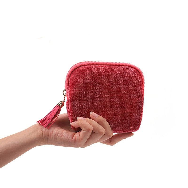Mini Travel Jewelry Bag with Zipper