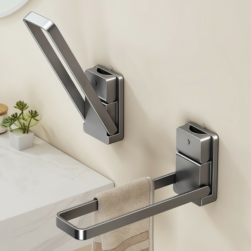 ⚡Flash Sale 50%OFF⚡Foldable Suction Cup Towel Rack
