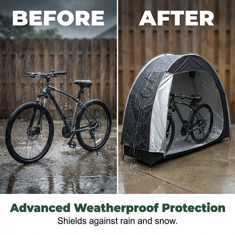 Multi-Purpose Portable Outdoor Storage Shed for Bikes⛺