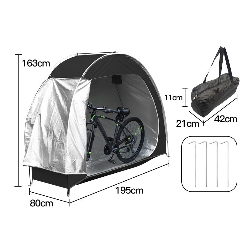 Multi-Purpose Portable Outdoor Storage Shed for Bikes⛺