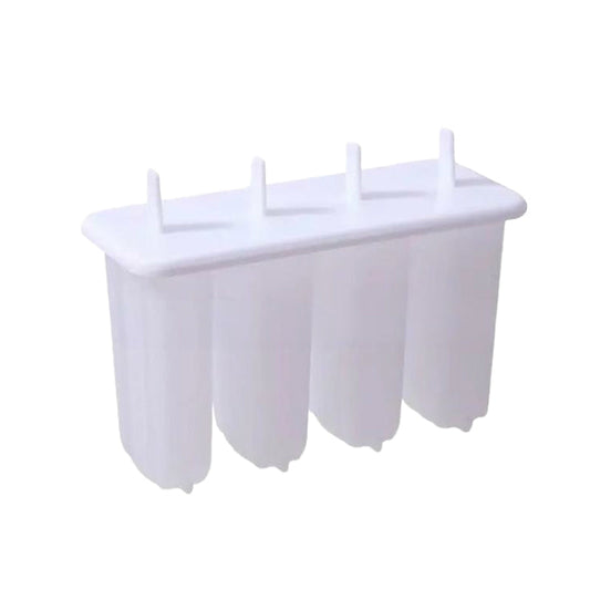 4-Cavity Popsicle Mold with Lid and Sticks