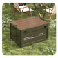 🔥Collapsible Camping Storage Box with Wooden Lid