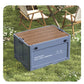 🔥Collapsible Camping Storage Box with Wooden Lid