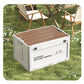🔥Collapsible Camping Storage Box with Wooden Lid