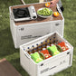 🔥Collapsible Camping Storage Box with Wooden Lid